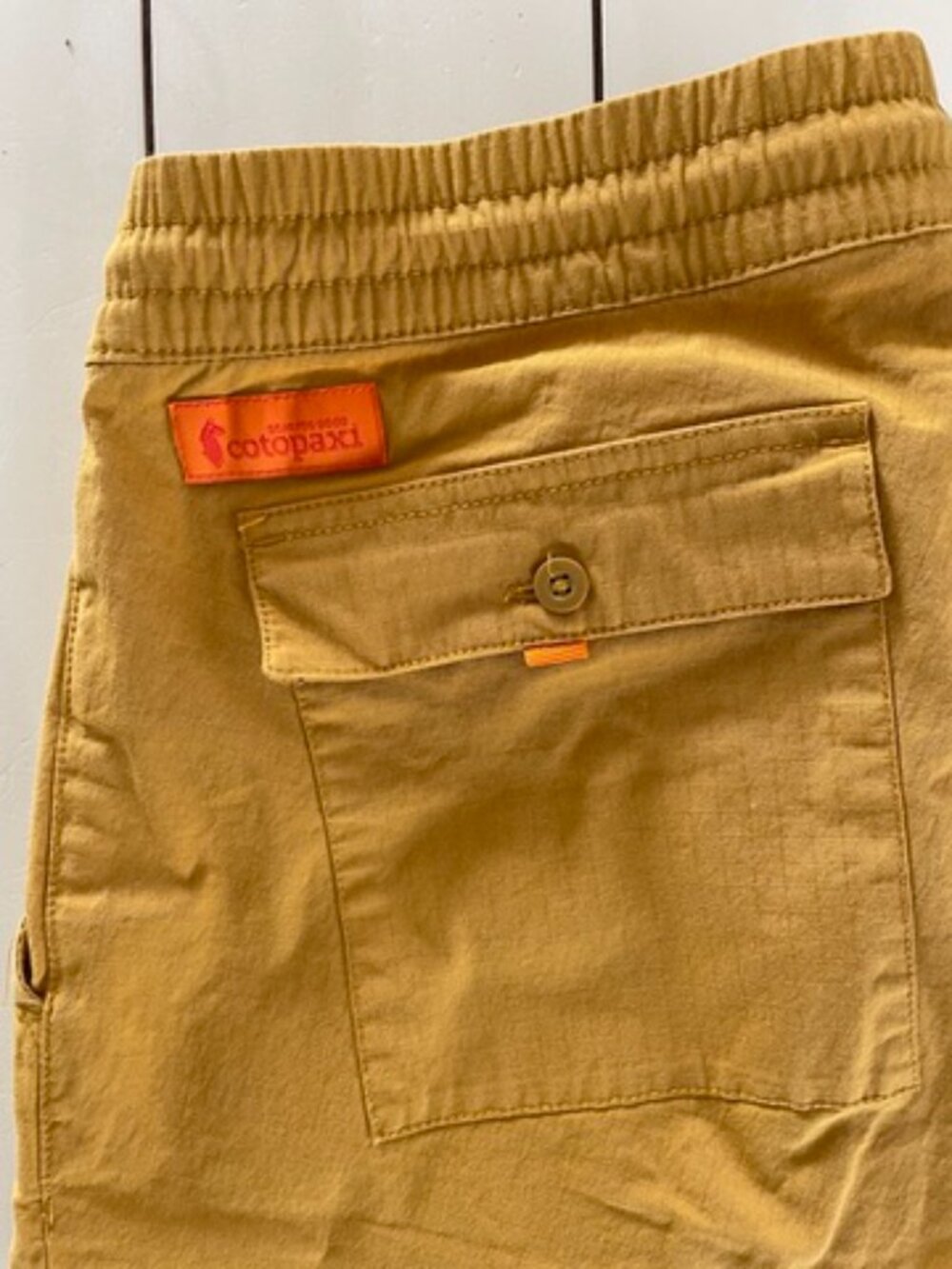 Cotopaxi Salto Ripstop Pants - Mens Medium, Yellow Outdoor Hiking Pant, Stretch - Picture 5 of 7